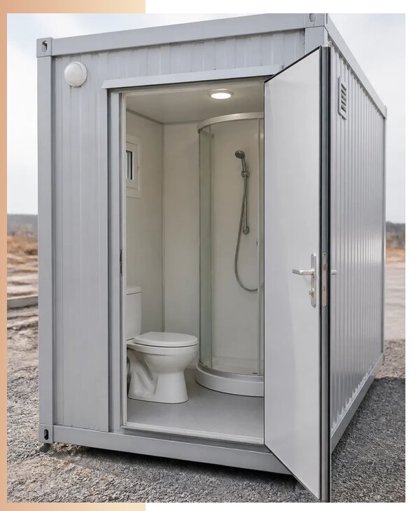 Изготовление и аренда бытовок с туалетом и душем в Кисловодске